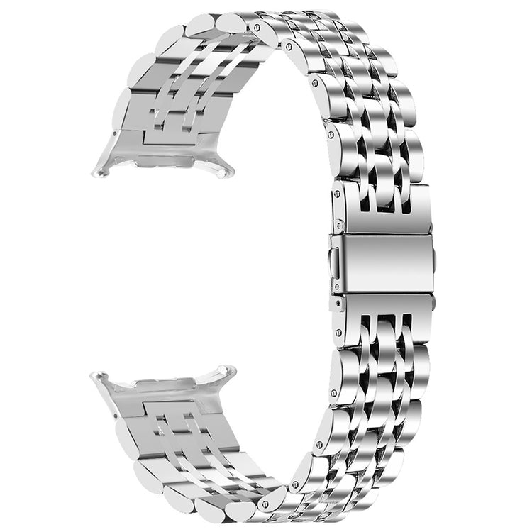 Samsung Galaxy Watch Ultra 47mm Metal Band Stainless Steel 7-Bead Watch Strap Replacement - Silver#serie_1