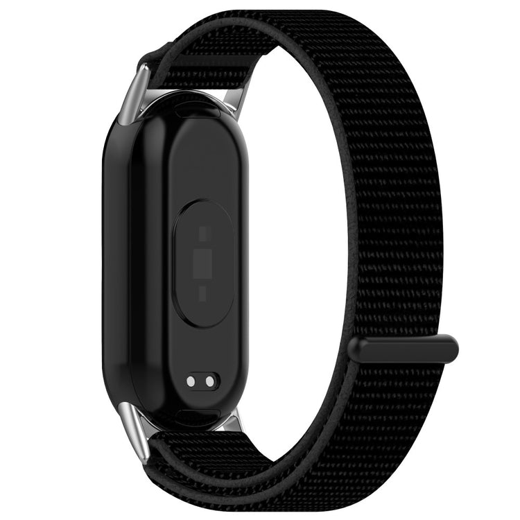 Xiaomi Mi Band 9 NFC / 9 / Smart Band 8 NFC / 8 Nylon Wrist Strap Bracelet Band with Magic Tape - Pure Black#serie_6