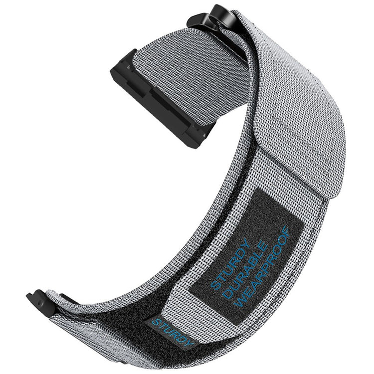 Xiaomi Watch H1 Outdoor Climbing Watch Strap Magic Tape Breathable Nylon Band - Grey#serie_3