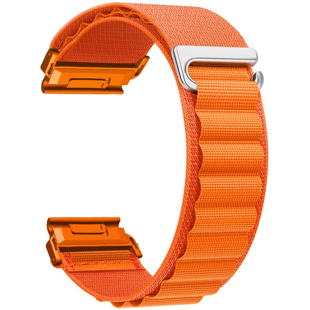 Garmin Fenix 7 / 7 Pro / 5 Watch Band 22mm Quick Release C Buckle Nylon Watch Strap - Orange#serie_2