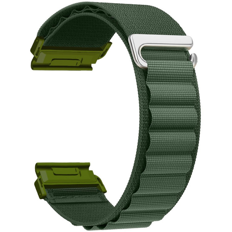 Garmin Fenix 7 / 7 Pro / 5 Watch Band 22mm Quick Release C Buckle Nylon Watch Strap - Army Green#serie_8