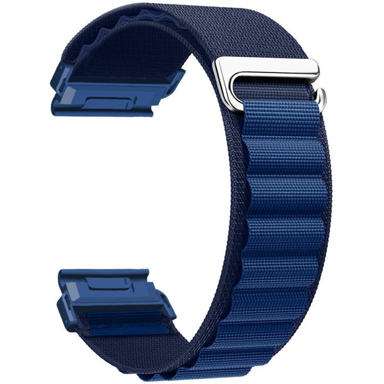 Garmin Fenix 7X Pro / 7X Watch Band 26mm Quick Release C Buckle Nylon Watch Strap - Dark Blue#serie_9