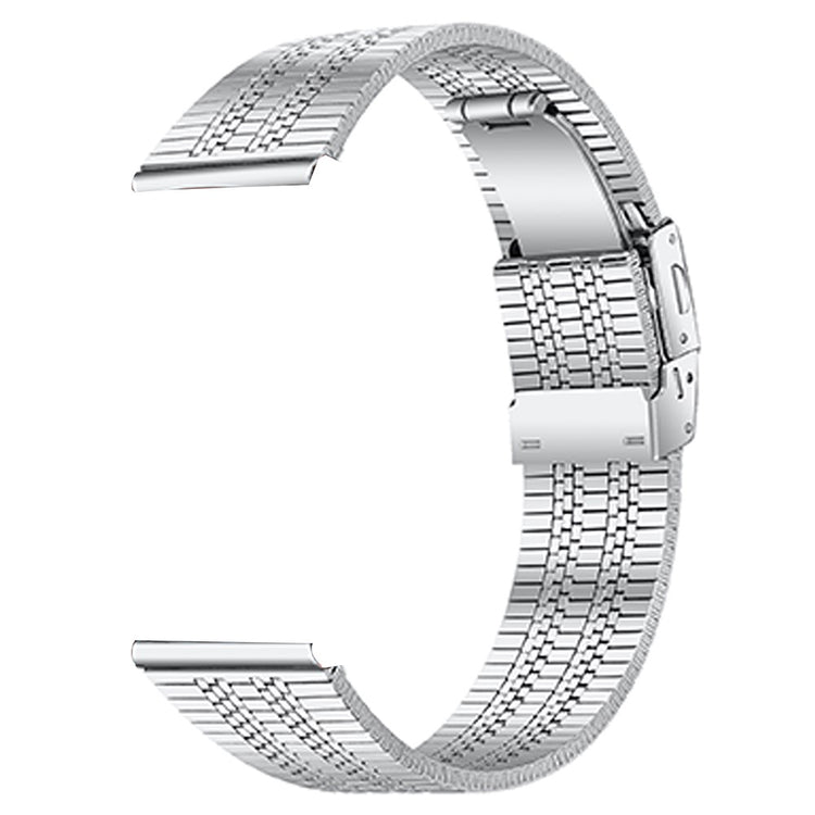 Fossil Gen 5 Carlyle HR Watch Band Five-Bead Stainless Steel Replacement Strap - Silver#serie_1