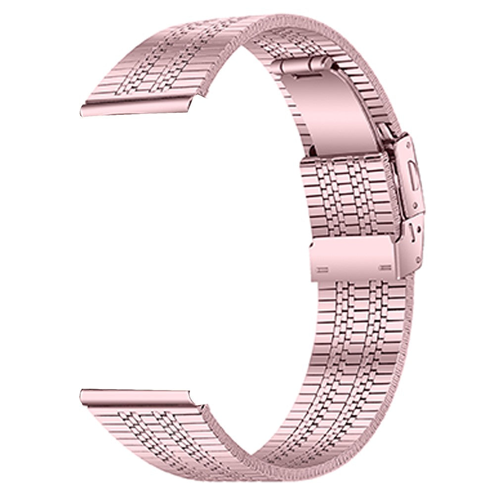 Huawei Watch GT 42mm / 46mm Stainless Steel Band Replacement Watch Strap - Rose Pink#serie_5