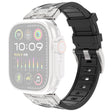 Unglaublich Angenehm Apple Smartwatch Strass Und Silikon Universell Armband