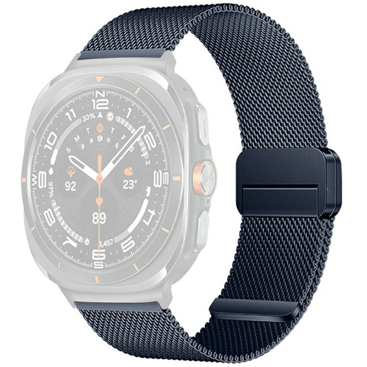 Samsung Galaxy Watch Ultra 47mm Milanese Mesh Steel Strap Magnetic Watch Band - Electroplating Sea Blue#serie_5