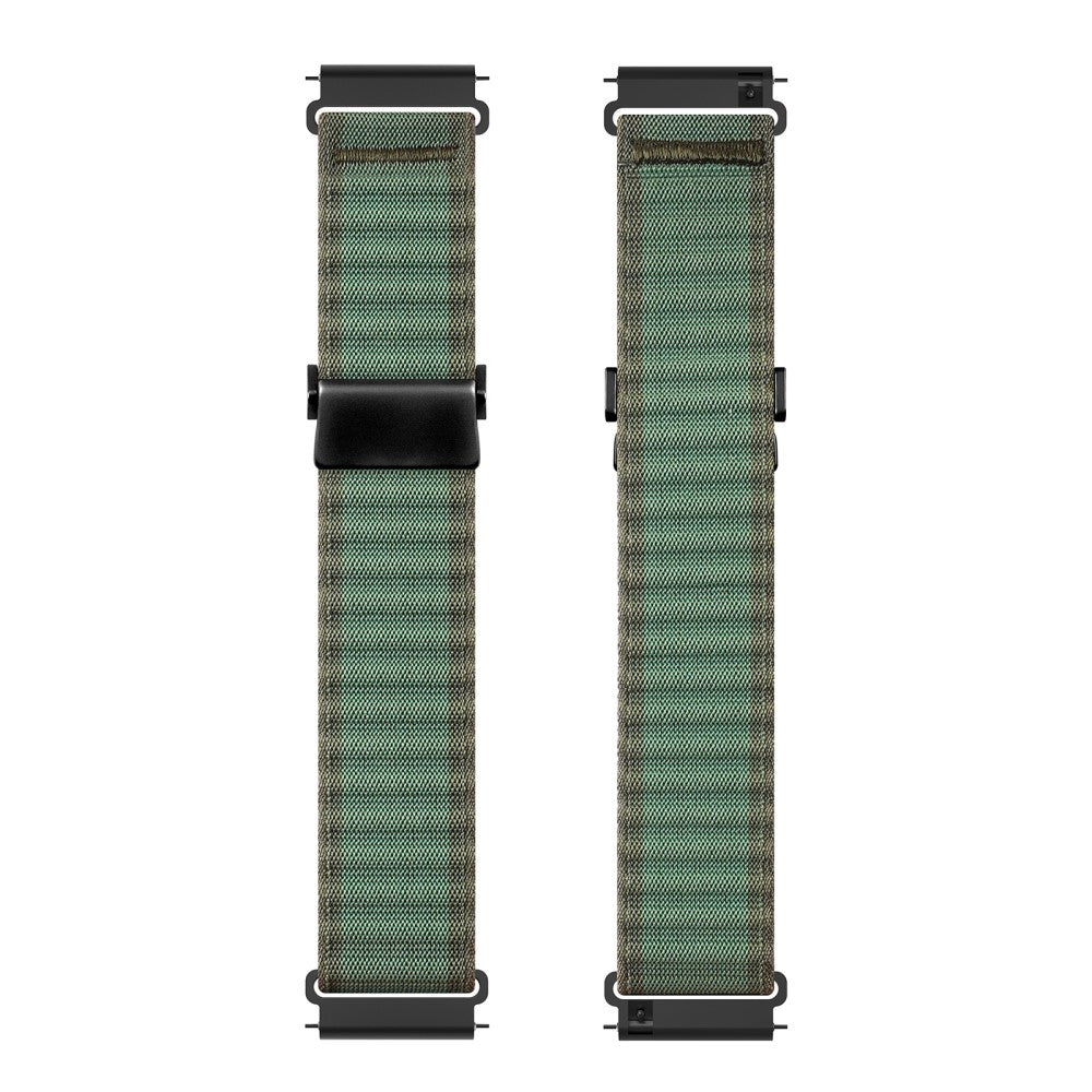 DUX DUCIS YC Series Samsung Galaxy Watch7 44mm 40mm Nylon Watch Band 20mm Hook Buckle Strap - Green#serie_2