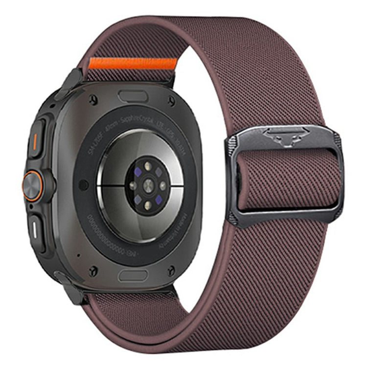 Samsung Galaxy Watch Ultra 47mm Nylon Strap Elastic Replacement Watch Band - Purple#serie_8