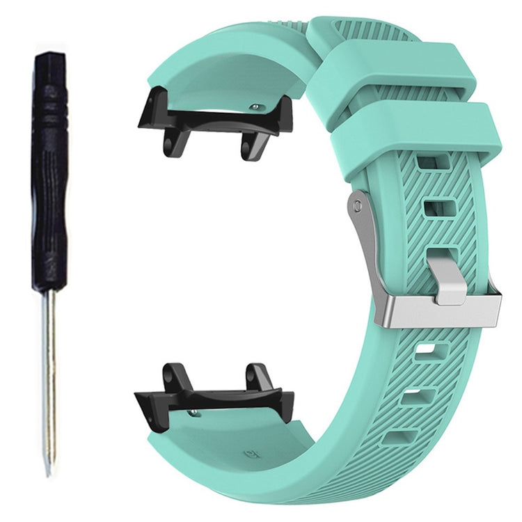 Huami Amazfit T-Rex 3 Replacement Strap Twill Texture Soft Silicone Watch Band with Connector, Screwdriver - Mint Green#serie_10