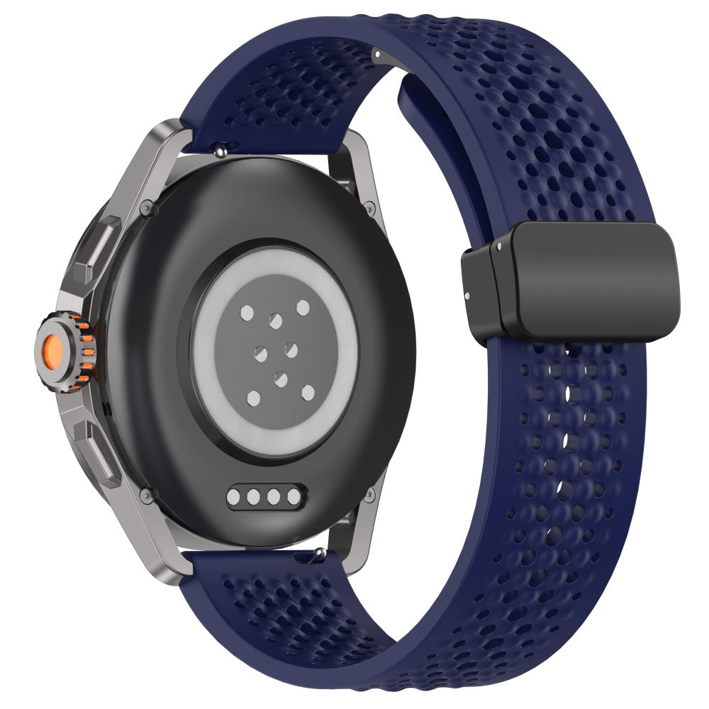 Xiaomi Watch S4 Sport / Redmi Watch 5 Active Silicone Watch Band 22mm Replacement Strap with Folding Buckle - Midnight Blue#serie_9