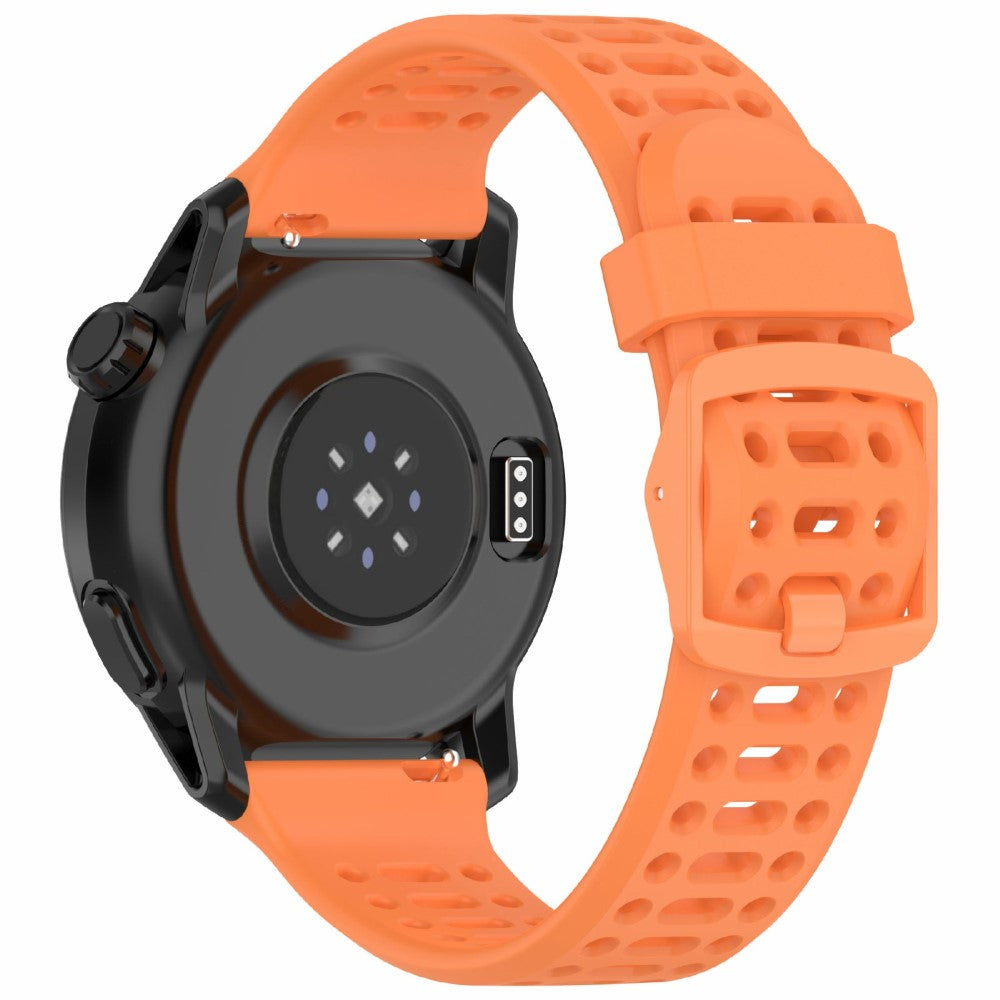 Coros Pace 3 / Apex 2 Pro / Apex Pro Silicone Watch Band Solid Color 22mm Watch Strap - Orange#serie_4