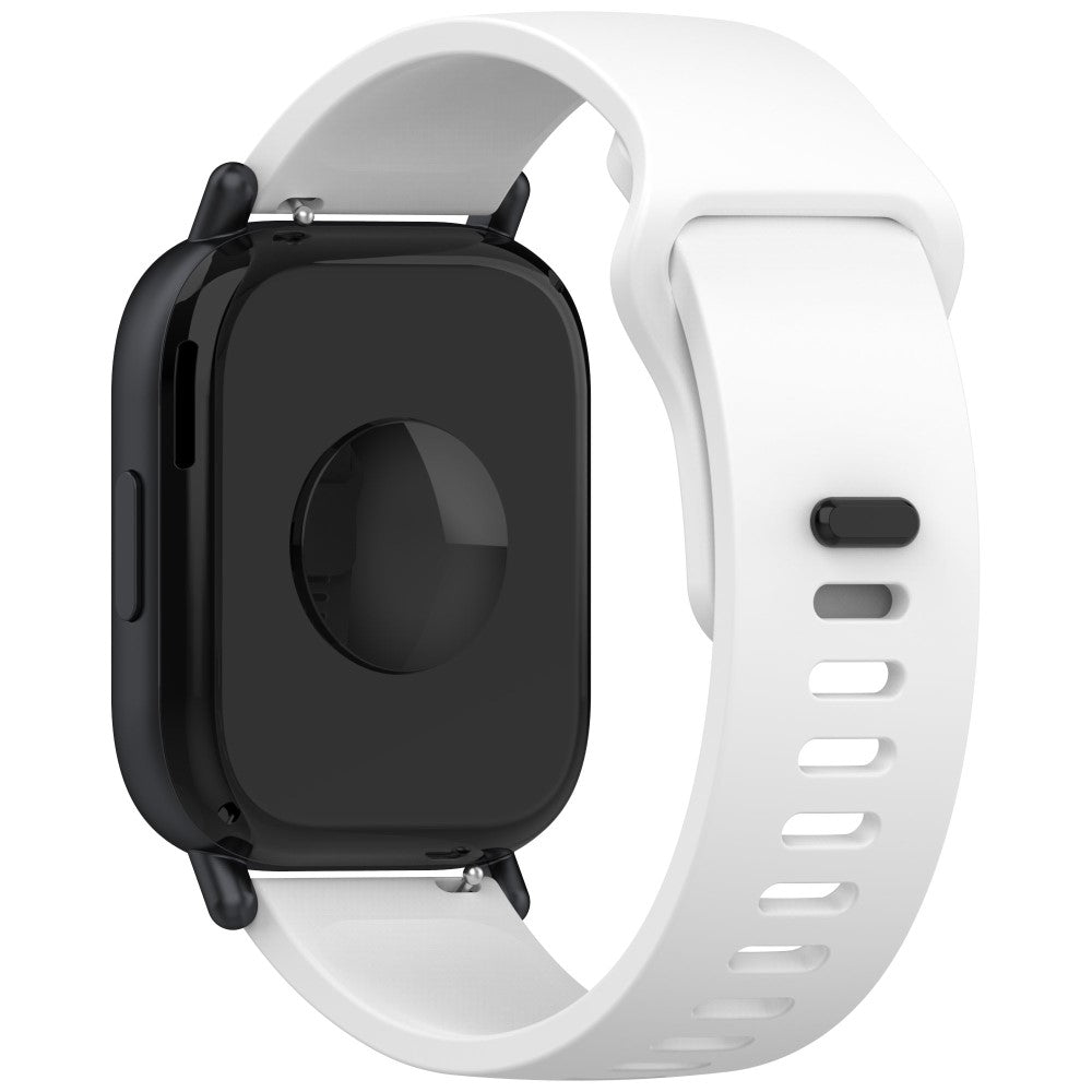 Silicone Strap Xiaomi Redmi Watch 5 Active Watch Band Adjustable Watchband Replacement - White#serie_3