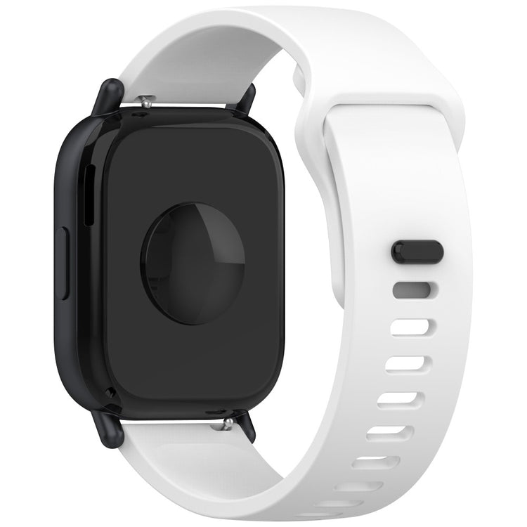 Silicone Strap Xiaomi Redmi Watch 5 Active Watch Band Adjustable Watchband Replacement - White#serie_3