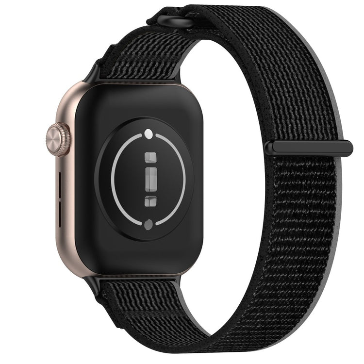 Honor Watch 5 Band Adjustable Braided Nylon Sport Loop Watch Strap - Black+Grey#serie_1