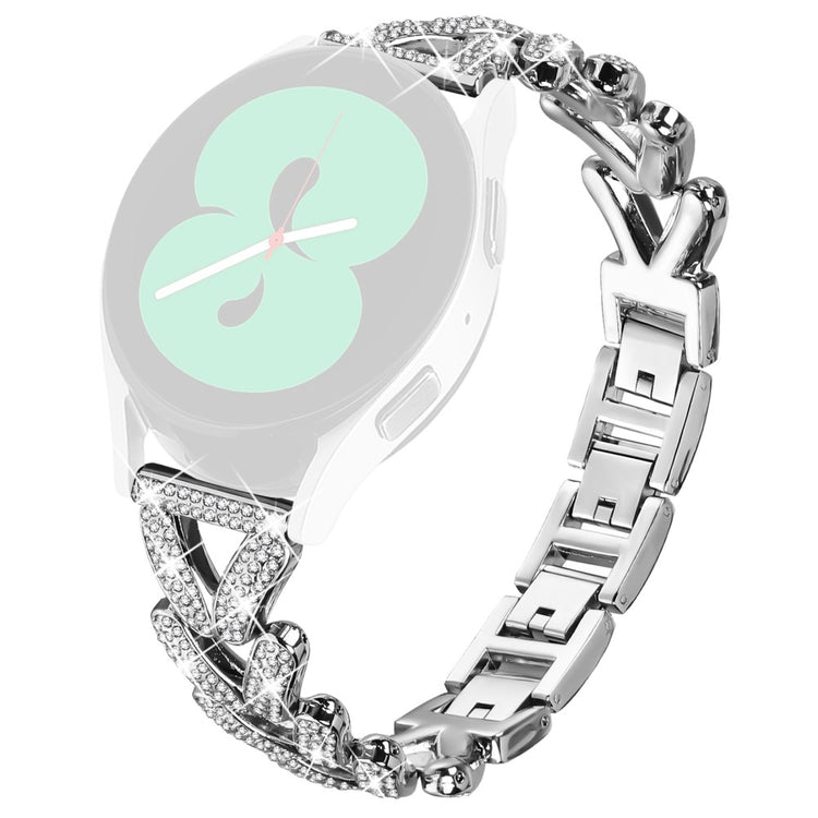 SyncUP Kids Watch Metal Twisted Watch Band Rhinestone Decor Watch Strap Replacement - Silver#serie_5