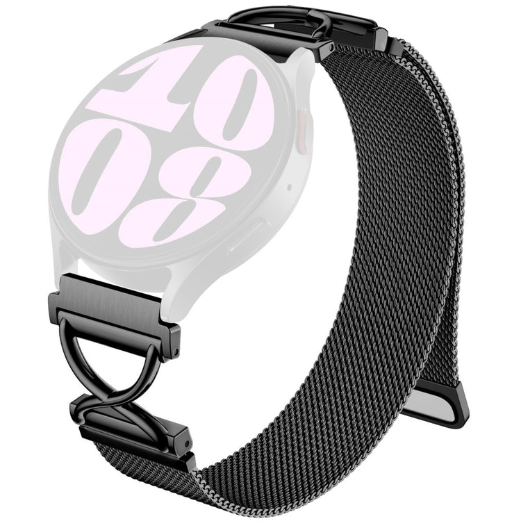 Huami Amazfit GTR Mini Milanese Band Electroplated Stainless Steel Magnetic Watch Strap with X-Shaped Connector - Black#serie_1
