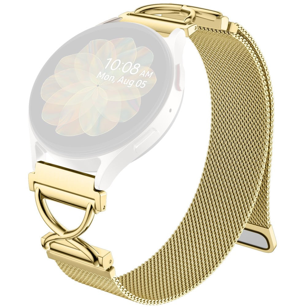 Huami Amazfit GTR Mini Milanese Band Electroplated Stainless Steel Magnetic Watch Strap with X-Shaped Connector - Gold#serie_2