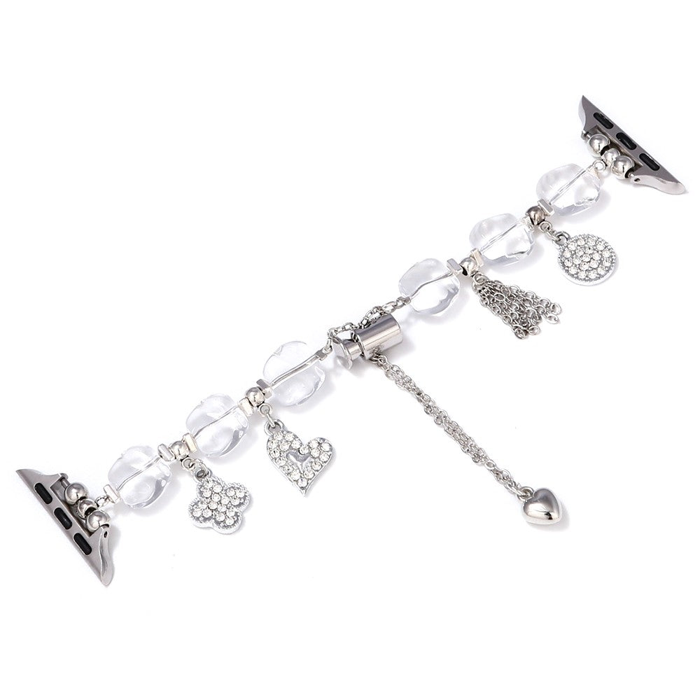 Replacement Strap Apple Watch Series 10 46mm Clear Pendant Decor Watch Band - Style C#serie_1
