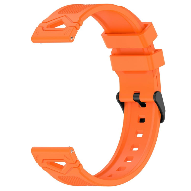 KALEBOL 22mm Dot Pattern Silicone Strap Samsung Galaxy Watch3 45mm / Huawei Watch GT 5 46mm / GT 5 Pro 46mm Watch Band - Orange#serie_4