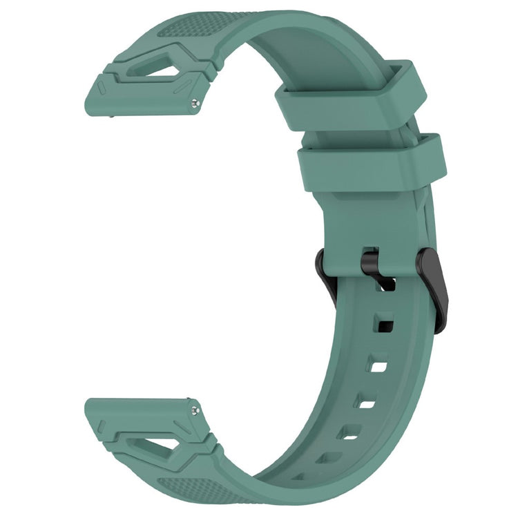 KALEBOL 22mm Dot Pattern Silicone Strap Samsung Galaxy Watch3 45mm / Huawei Watch GT 5 46mm / GT 5 Pro 46mm Watch Band - Olive Green#serie_6