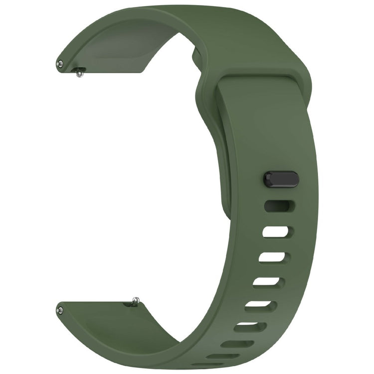 22mm Silicone Watch Band Samsung Huawei Garmin Xiaomi Universal Wrist Strap - Dark Green#serie_2