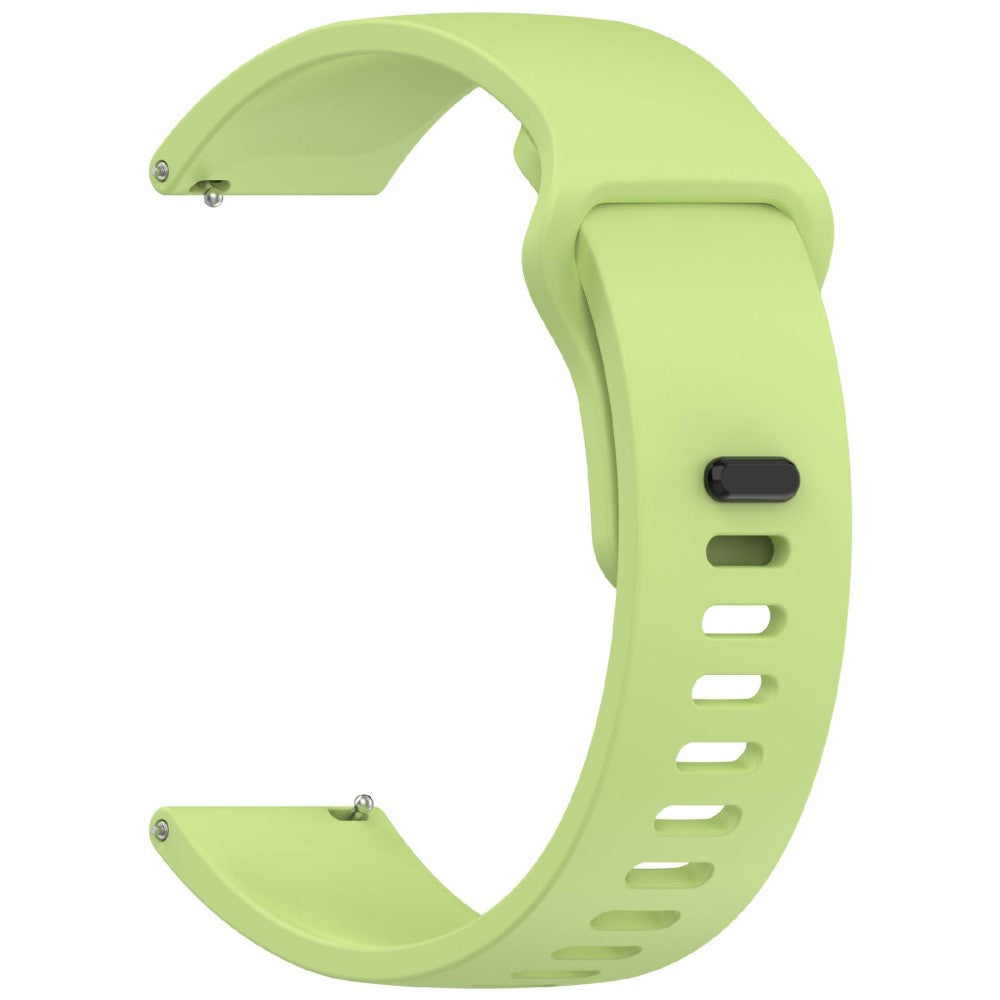 22mm Silicone Watch Band Samsung Huawei Garmin Xiaomi Universal Wrist Strap - Lime#serie_7