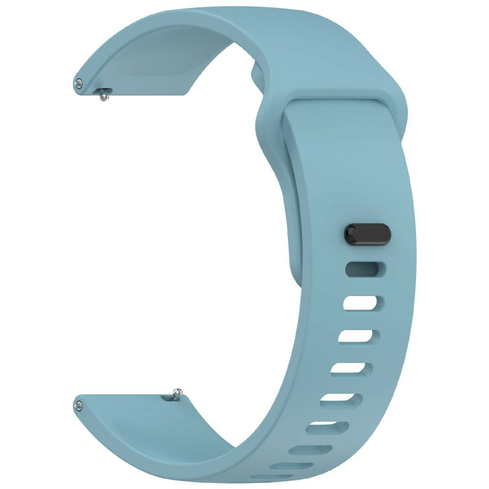 22mm Silicone Watch Band Samsung Huawei Garmin Xiaomi Universal Wrist Strap - Blue#serie_8