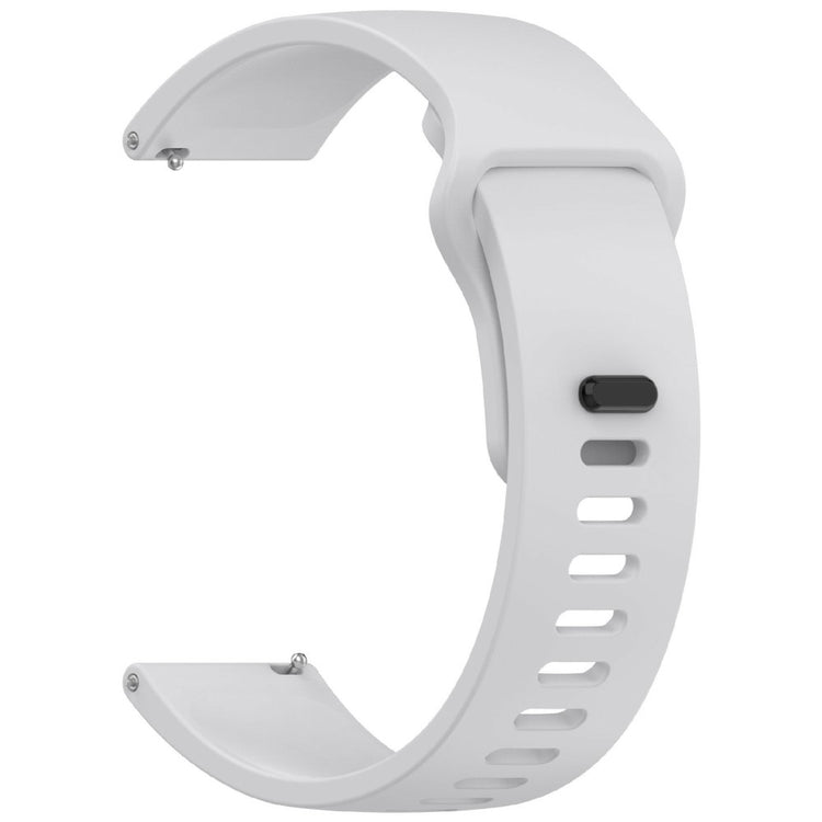 22mm Silicone Watch Band Samsung Huawei Garmin Xiaomi Universal Wrist Strap - Grey#serie_12