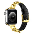 Unglaublich Haltbar Apple Smartwatch Echtes Leder Universell Armband