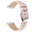 Stark Samsung Galaxy Fit 3 Echtes Leder Armband