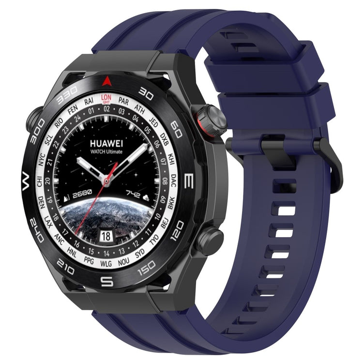 Helt Vildt Kønt Silikone Universal Rem passer til Huawei Smartwatch - Blå#serie_2
