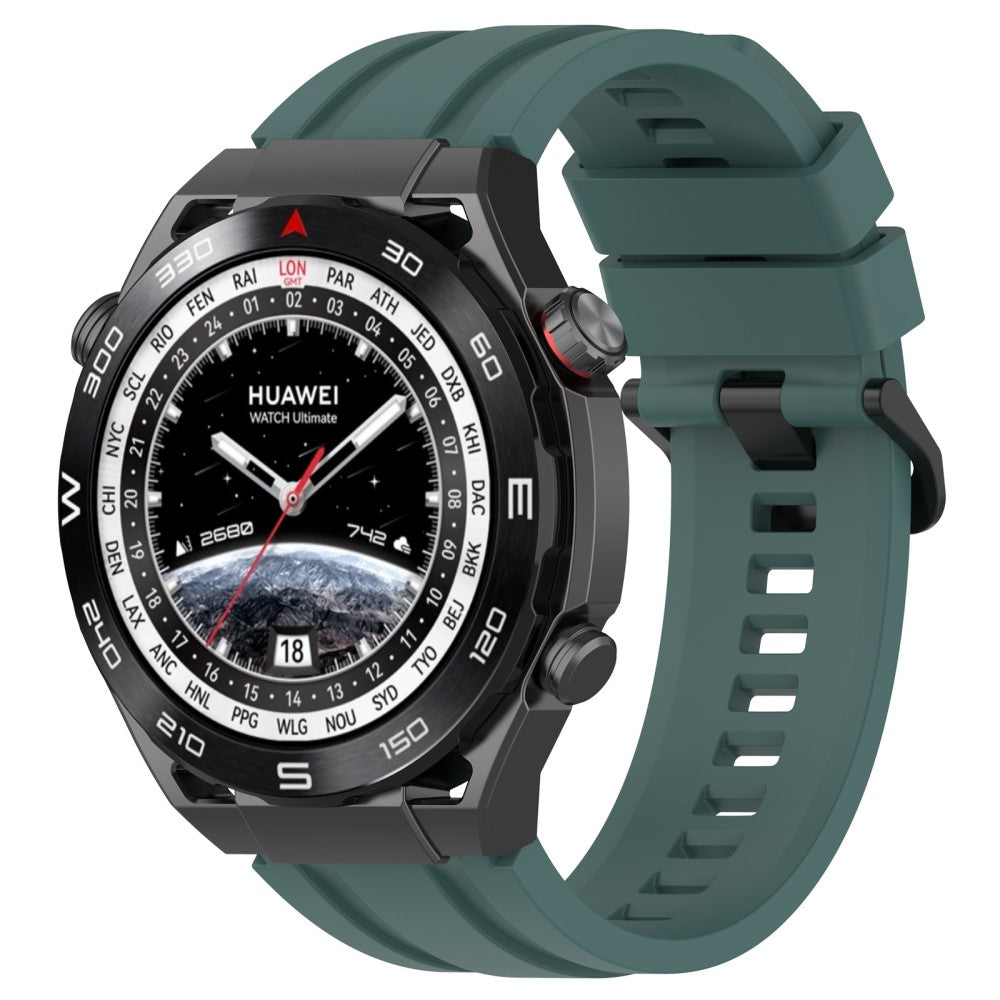 Helt Vildt Kønt Silikone Universal Rem passer til Huawei Smartwatch - Grøn#serie_8