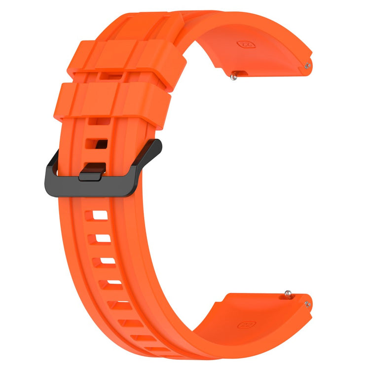 Helt Vildt Kønt Silikone Universal Rem passer til Huawei Smartwatch - Orange#serie_9