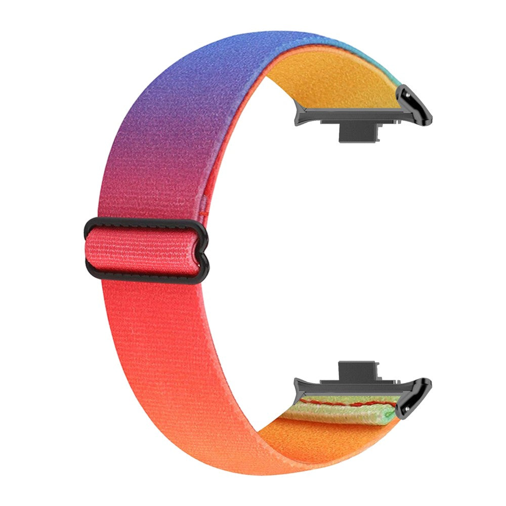 Super Fed Nylon Rem passer til Xiaomi Smart Band 8 Pro - Flerfarvet#serie_3