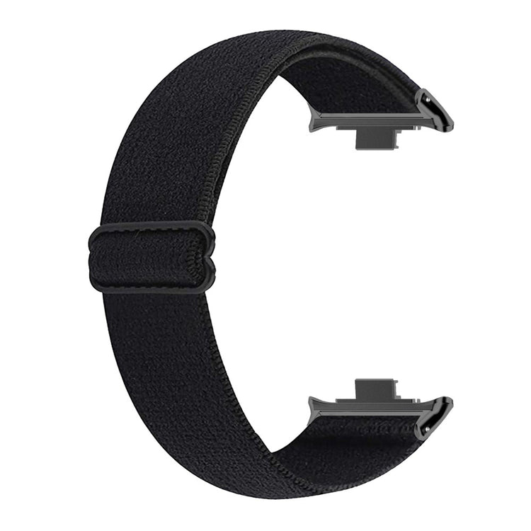 Super Fed Nylon Rem passer til Xiaomi Smart Band 8 Pro - Sort#serie_4