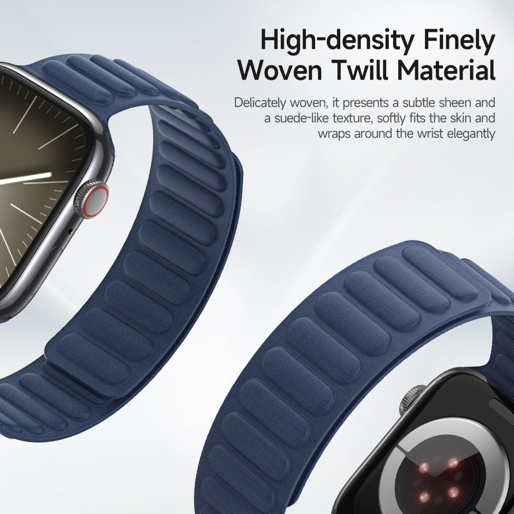 Vildt Flot Nylon Universal Rem passer til Apple Smartwatch - Blå#serie_1