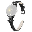 Google Pixel Watch / Watch 2 Black Buckle Watch Strap Crown Rhinestone Connector Wrist Band