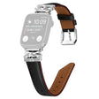 Silver Buckle Band Apple Watch Series Universal 41mm/40mm/38mm Watch Strap
