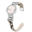 Sliver Buckle Strap Samsung Galaxy Watch4 / Watch5 / Watch4 Classic / Watch4 Active / Watch5 Active Watch Band Butterfly Strap - Snake Texture