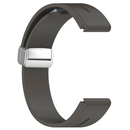 Super Godt Silikone Universal Rem passer til Smartwatch - Sølv#serie_10