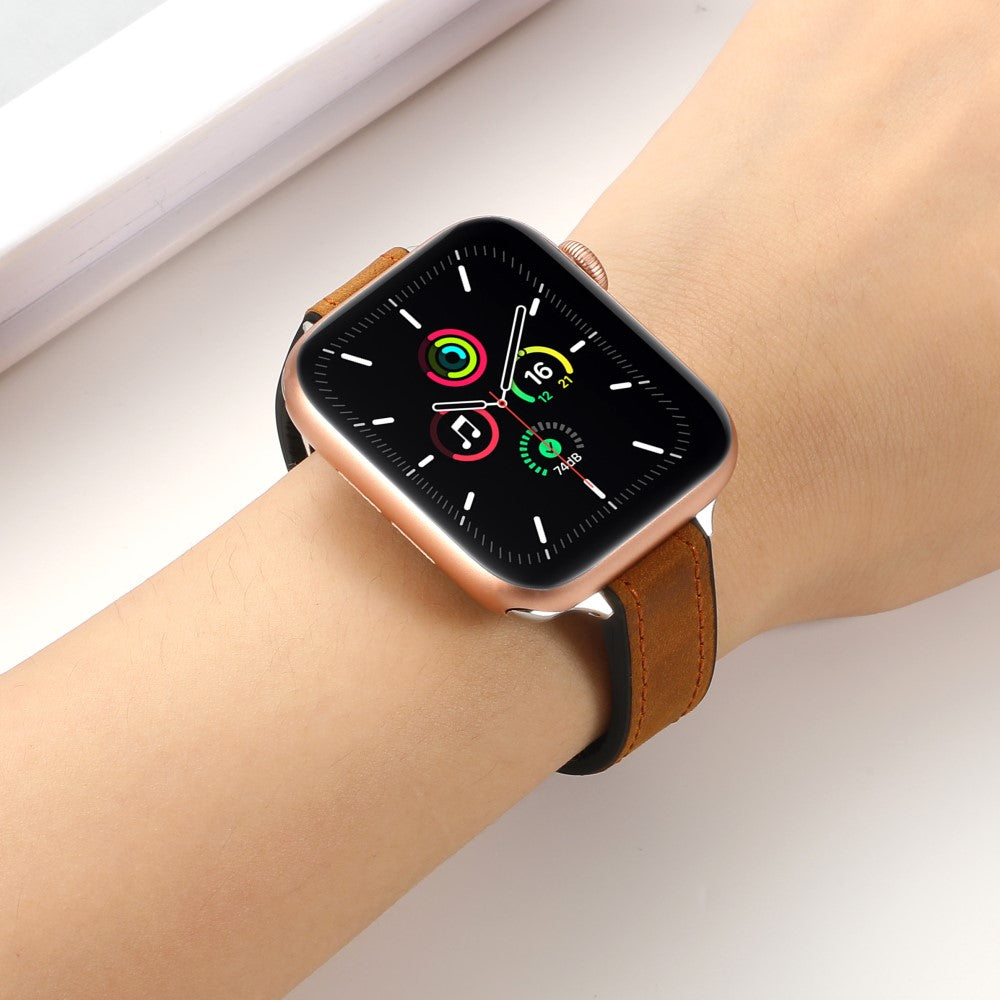 Apple Watch 49mm / 45mm / 44mm / 42mm Magnetic Watch Strap - Black#serie_7