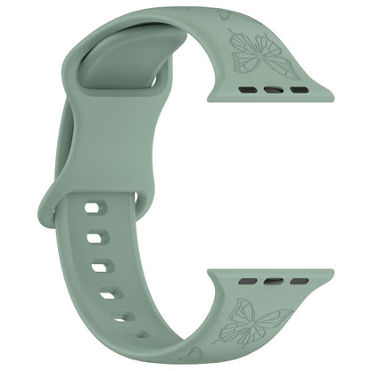 Vildt Godt Silikone Universal Rem passer til Apple Smartwatch - Grøn#serie_5