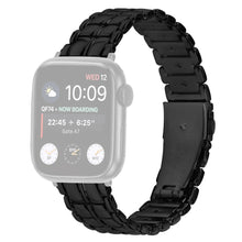 Vildt Skøn Metal Universal Rem passer til Apple Smartwatch - Sort#serie_1