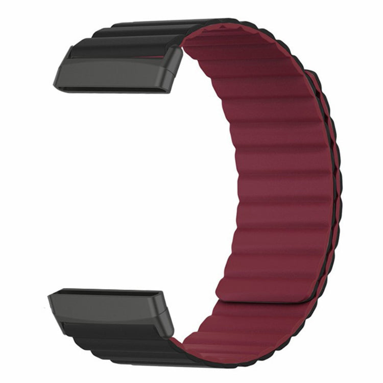 Super Sejt Silikone Universal Rem passer til Fitbit Smartwatch - Rød#serie_2