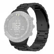 Suunto Core Watch Band 3-Bead Steel Dual Press Buckle Wrist Strap