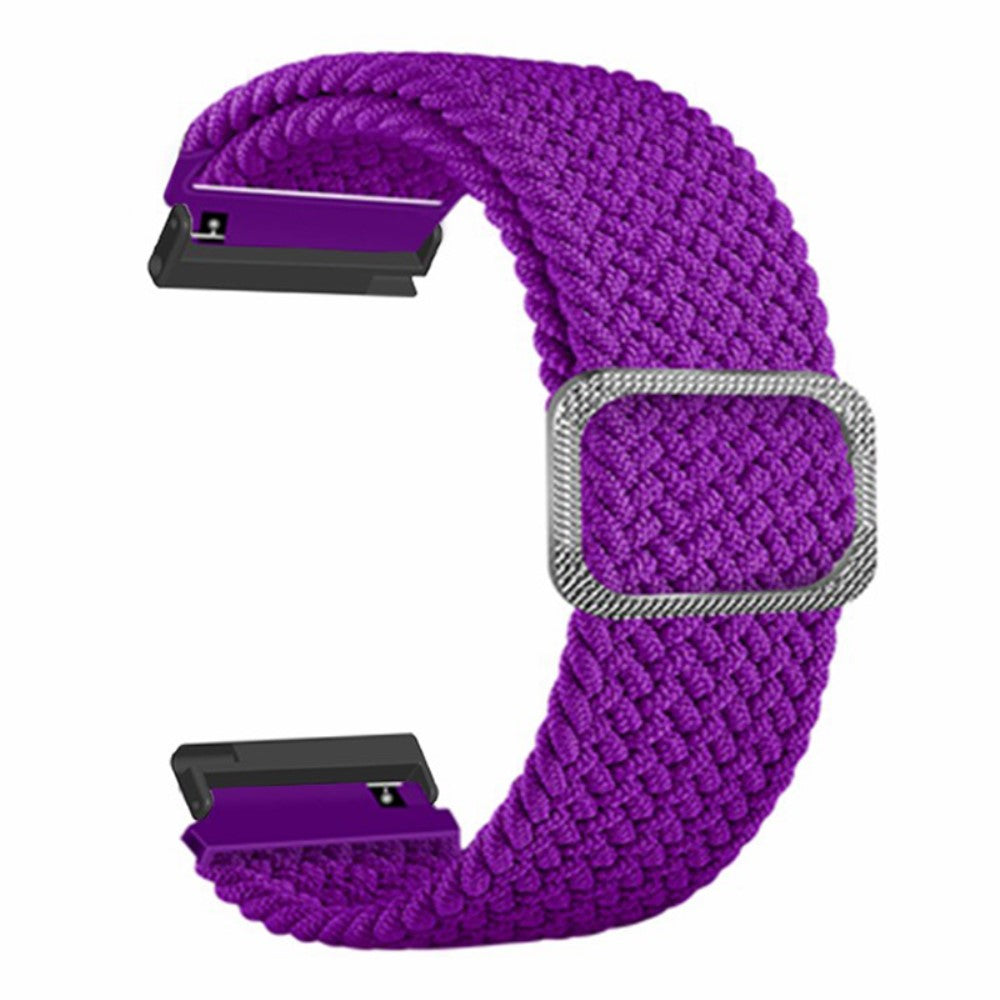 Vildt Holdbart Nylon Universal Rem passer til Smartwatch - Lilla#serie_14