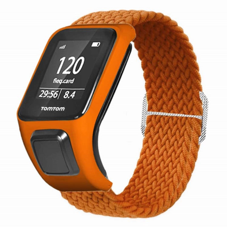 Meget Godt Nylon Universal Rem passer til Tomtom Smartwatch - Orange#serie_2