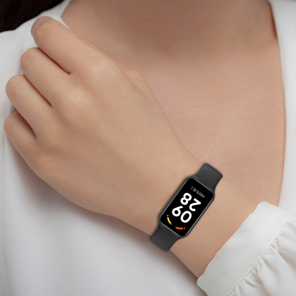 Silikone Universal Rem passer til Xiaomi Redmi Band 2 / Xiaomi Smart Band 8 Active - Blå#serie_9