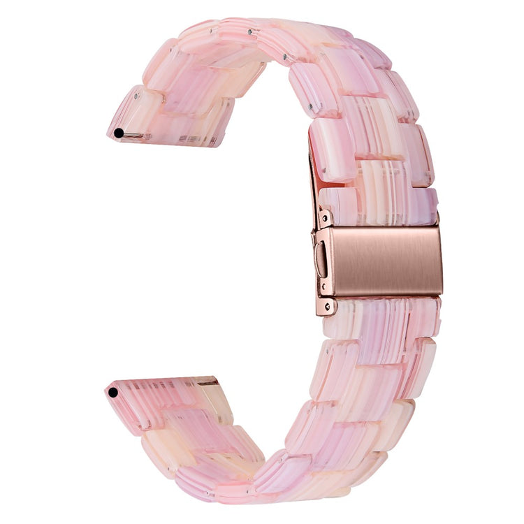 Meget Sejt Silikone Rem passer til Garmin Vivoactive 4 - Pink#serie_12