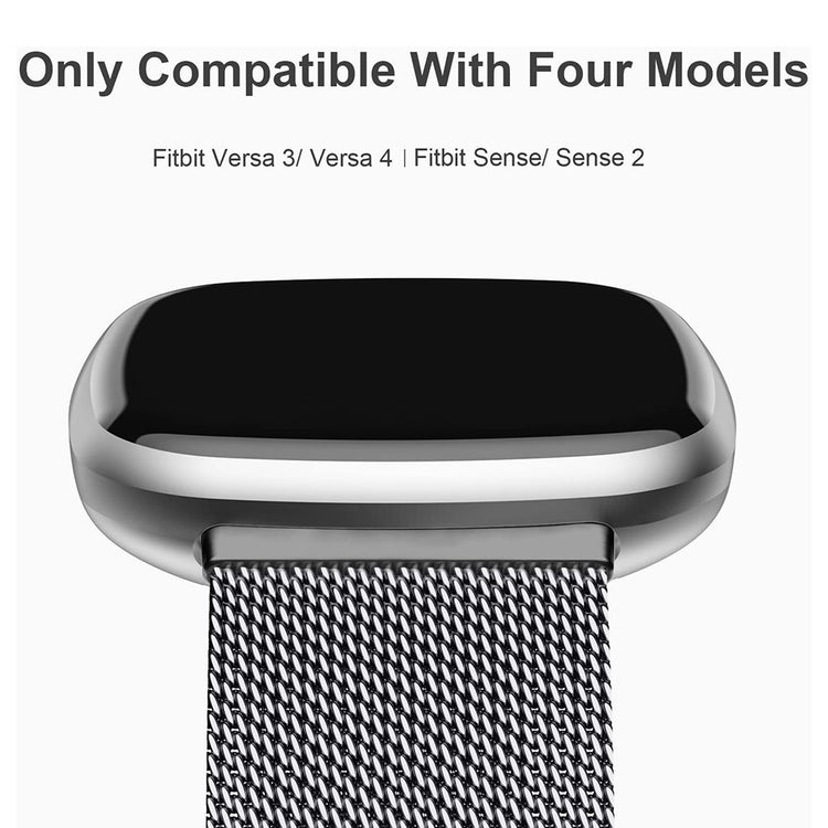 Supercool Metal Universal Rem passer til Fitbit Smartwatch - Guld#serie_4